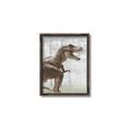 Picture of Forest Dino I  _GroupedProduct_Rectangle_Portrait_Canvas_Framed_