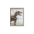 Picture of Forest Dino I  _GroupedProduct_Rectangle_Portrait_Canvas_Framed_