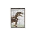 Picture of Forest Dino I  _GroupedProduct_Rectangle_Portrait_Canvas_Framed_