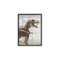 Picture of Forest Dino I  _GroupedProduct_Rectangle_Portrait_Canvas_Framed_