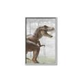 Picture of Forest Dino I  _GroupedProduct_Rectangle_Portrait_Canvas_Framed_