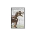 Picture of Forest Dino I  _GroupedProduct_Rectangle_Portrait_Canvas_Framed_