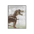 Picture of Forest Dino I  _GroupedProduct_Rectangle_Portrait_Canvas_Framed_