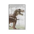 Picture of Forest Dino I  _GroupedProduct_Rectangle_Portrait_Canvas_Framed_