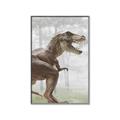 Picture of Forest Dino I  _GroupedProduct_Rectangle_Portrait_Canvas_Framed_