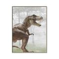 Picture of Forest Dino I  _GroupedProduct_Rectangle_Portrait_Canvas_Framed_