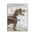 Picture of Forest Dino I  _GroupedProduct_Rectangle_Portrait_Canvas_Framed_