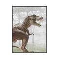 Picture of Forest Dino I  _GroupedProduct_Rectangle_Portrait_Canvas_Framed_