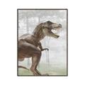 Picture of Forest Dino I  _GroupedProduct_Rectangle_Portrait_Canvas_Framed_