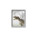 Picture of Forest Dino II _GroupedProduct_Rectangle_Portrait_Canvas_Framed_