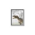 Picture of Forest Dino II _GroupedProduct_Rectangle_Portrait_Canvas_Framed_