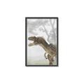 Picture of Forest Dino II _GroupedProduct_Rectangle_Portrait_Canvas_Framed_
