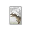 Picture of Forest Dino II _GroupedProduct_Rectangle_Portrait_Canvas_Framed_
