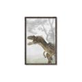Picture of Forest Dino II _GroupedProduct_Rectangle_Portrait_Canvas_Framed_