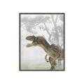 Picture of Forest Dino II _GroupedProduct_Rectangle_Portrait_Canvas_Framed_