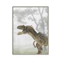 Picture of Forest Dino II _GroupedProduct_Rectangle_Portrait_Canvas_Framed_