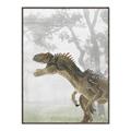 Picture of Forest Dino II _GroupedProduct_Rectangle_Portrait_Canvas_Framed_