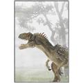 Picture of Forest Dino II _GroupedProduct_Rectangle_Portrait_Canvas_Framed_