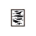 Picture of Ocean Life Black and White _GroupedProduct_Rectangle_Portrait_Canvas_Framed_