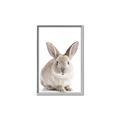 Picture of In Front Bunny _GroupedProduct_Rectangle_Portrait_Canvas_Framed_