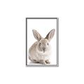 Picture of In Front Bunny _GroupedProduct_Rectangle_Portrait_Canvas_Framed_