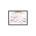 Picture of Canada Map  _GroupedProduct_Rectangle_Landscape_Canvas_Framed_