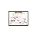 Picture of Canada Map  _GroupedProduct_Rectangle_Landscape_Canvas_Framed_