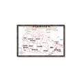 Picture of Canada Map  _GroupedProduct_Rectangle_Landscape_Canvas_Framed_