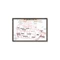 Picture of Canada Map  _GroupedProduct_Rectangle_Landscape_Canvas_Framed_