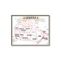 Picture of Canada Map  _GroupedProduct_Rectangle_Landscape_Canvas_Framed_