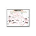 Picture of Canada Map  _GroupedProduct_Rectangle_Landscape_Canvas_Framed_