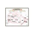 Picture of Canada Map  _GroupedProduct_Rectangle_Landscape_Canvas_Framed_