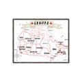 Picture of Canada Map  _GroupedProduct_Rectangle_Landscape_Canvas_Framed_