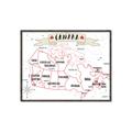 Picture of Canada Map  _GroupedProduct_Rectangle_Landscape_Canvas_Framed_