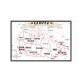 Picture of Canada Map  _GroupedProduct_Rectangle_Landscape_Canvas_Framed_