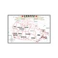 Picture of Canada Map  _GroupedProduct_Rectangle_Landscape_Canvas_Framed_