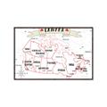 Picture of Canada Map  _GroupedProduct_Rectangle_Landscape_Canvas_Framed_