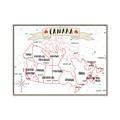 Picture of Canada Map  _GroupedProduct_Rectangle_Landscape_Canvas_Framed_