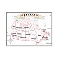 Picture of Canada Map  _GroupedProduct_Rectangle_Landscape_Canvas_Framed_