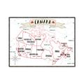 Picture of Canada Map  _GroupedProduct_Rectangle_Landscape_Canvas_Framed_