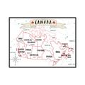 Picture of Canada Map  _GroupedProduct_Rectangle_Landscape_Canvas_Framed_
