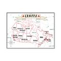 Picture of Canada Map  _GroupedProduct_Rectangle_Landscape_Canvas_Framed_