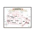 Picture of Canada Map  _GroupedProduct_Rectangle_Landscape_Canvas_Framed_