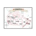 Picture of Canada Map  _GroupedProduct_Rectangle_Landscape_Canvas_Framed_