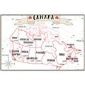 Picture of Canada Map  _GroupedProduct_Rectangle_Landscape_Canvas_Framed_