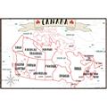 Picture of Canada Map  _GroupedProduct_Rectangle_Landscape_Canvas_Framed_
