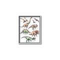 Picture of World of Dinos  _GroupedProduct_Rectangle_Portrait_Canvas_Framed_