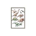 Picture of World of Dinos  _GroupedProduct_Rectangle_Portrait_Canvas_Framed_