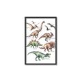 Picture of World of Dinos  _GroupedProduct_Rectangle_Portrait_Canvas_Framed_