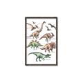 Picture of World of Dinos  _GroupedProduct_Rectangle_Portrait_Canvas_Framed_